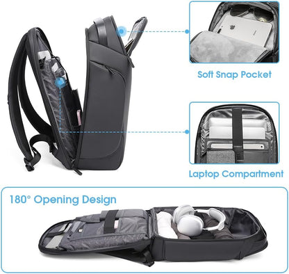 Anti Theft 15.6 Laptop Backpack with USB3.0 Fast Charging Port for Travel, Hiking & Everyday use